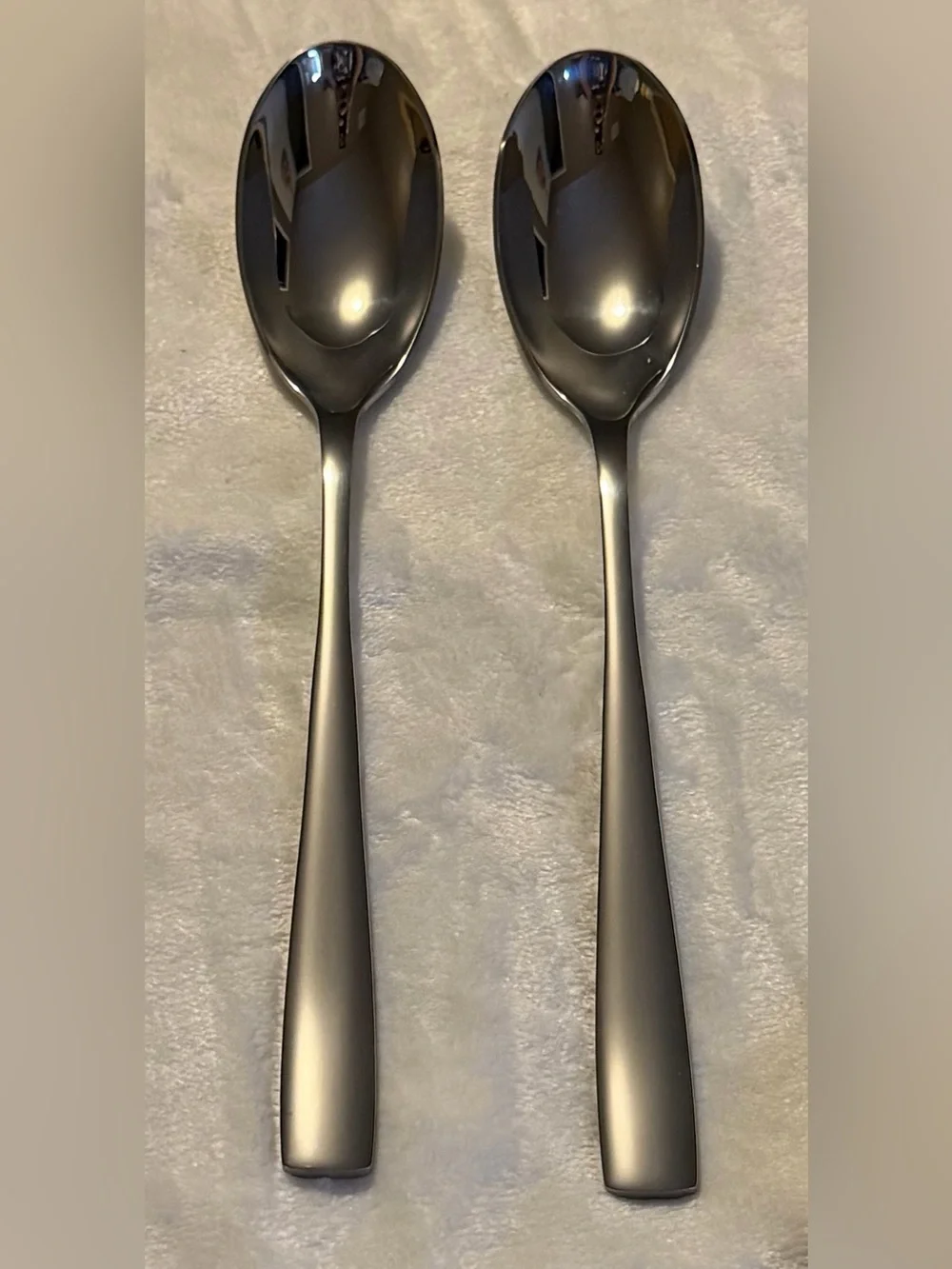Stainless Steel Flatware Set - 14 Piece Modern Cutlery Set for 2